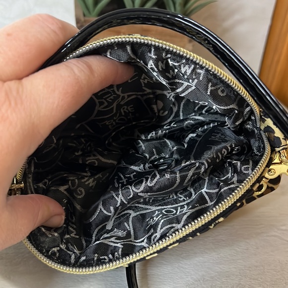 Betsey Johnson Mini Cheetah Blossom Crossbody - Picture 5 of 6